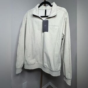 NWT Fabletics club 1/4 zip corduroy pullover